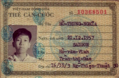 Thẻ căn cước xuất hiện từ thời Pháp thuộc thẻ căn cước thời vncha