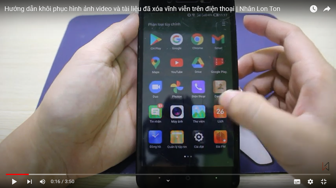 Trong lúc khẩn cấp, hoặc khi lỡ tay xóa mất dữ liệu quan trọng, cách khôi phục hình ảnh video và files này giúp chúng ta "chữa cháy" ngay. 