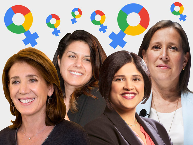 Đây chính là những người phụ nữ quyền lực nhất tại Google