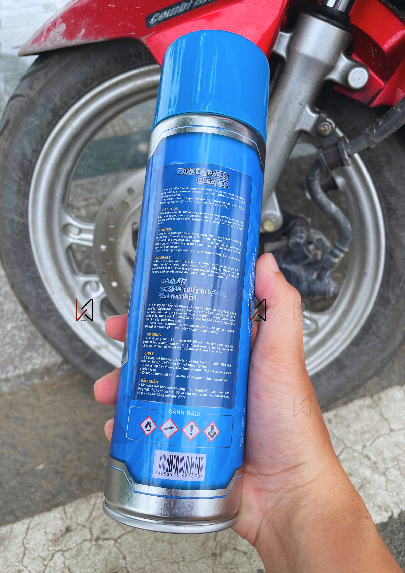 Xịt sên ThreeBond - 500ml Brake and Parts Cleaner
