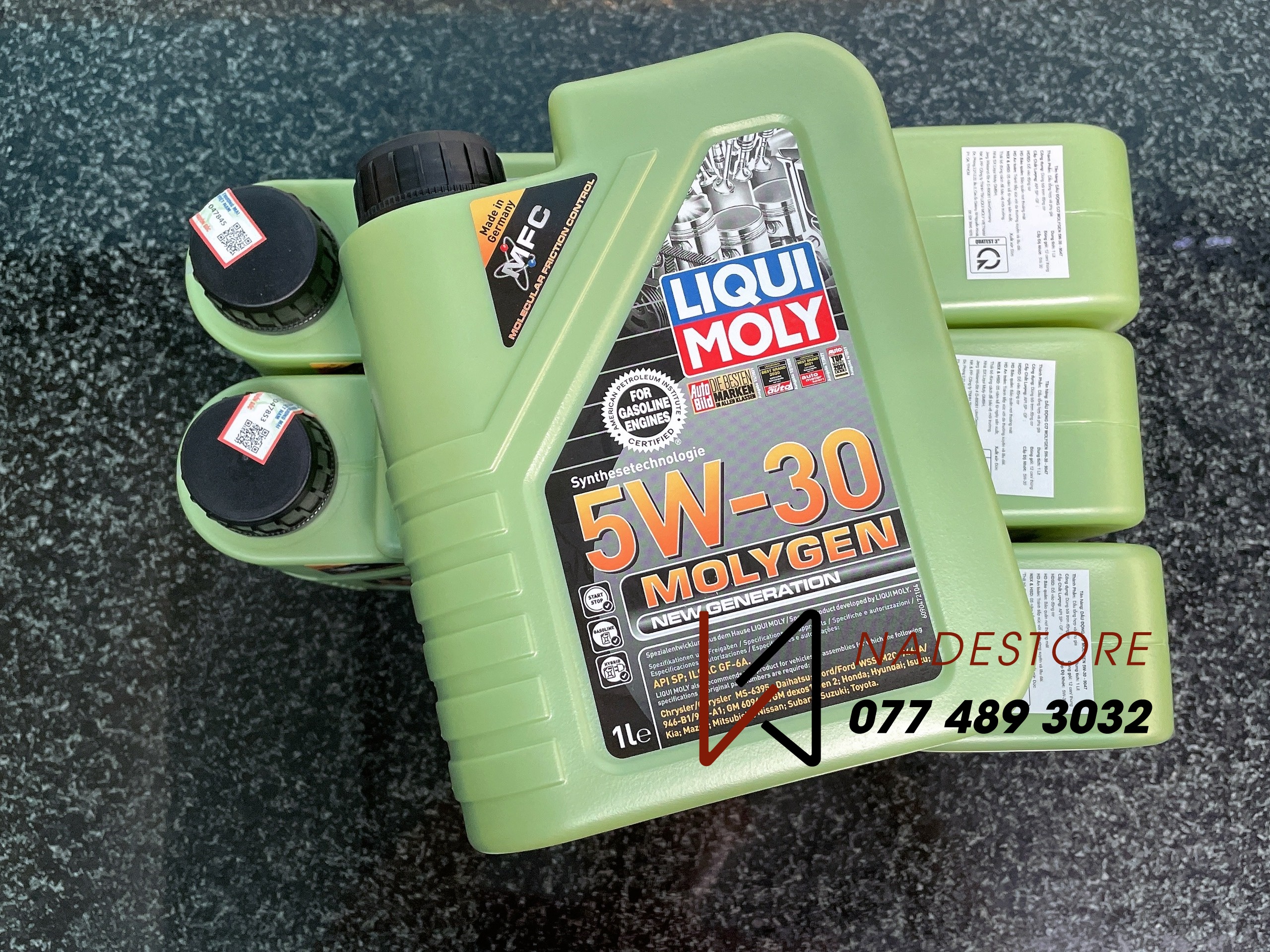 Nhớt ô tô | nhớt xe tay ga Liqui Moly Molygen 5W30