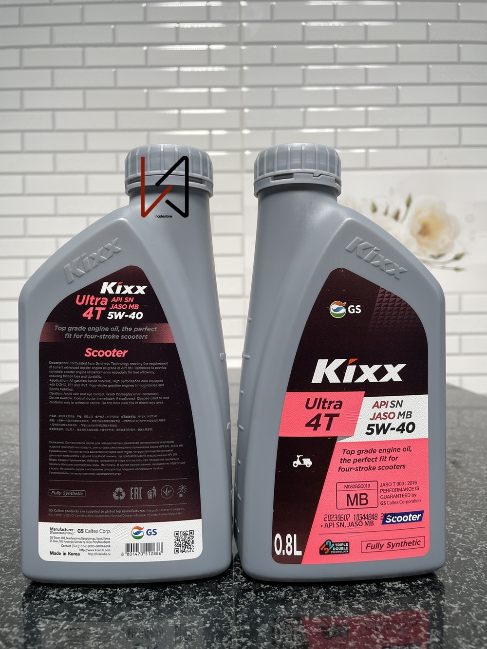 Nhớt xe tay ga Kixx Ultra Scooter 5W40 - Xe tay ga | động cơ 4 thì