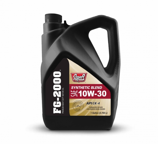 DẦU ĐỘNG CƠ DIESEL: SUPER S FG-2000 HEAVY DUTY API CK-4/SN 10W-30 [Có xuất VAT]