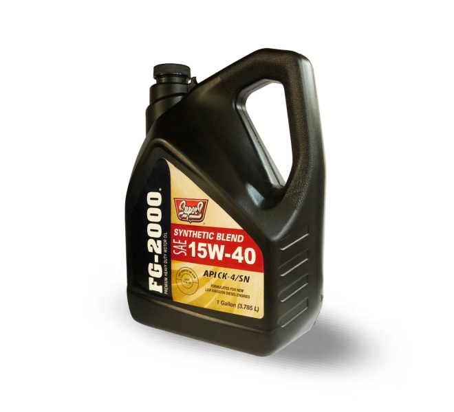 DẦU ĐỘNG CƠ DIESEL: SUPER S FG-2000 HEAVY DUTY API CK-4/SN 15W-40 [Có xuất VAT]
