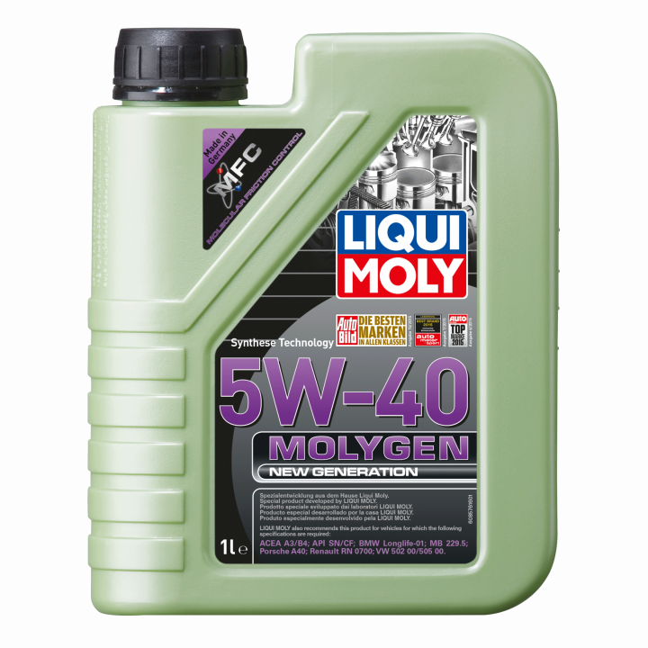 Nhớt ô tô | nhớt xe tay ga Liqui Moly Molygen 5W40