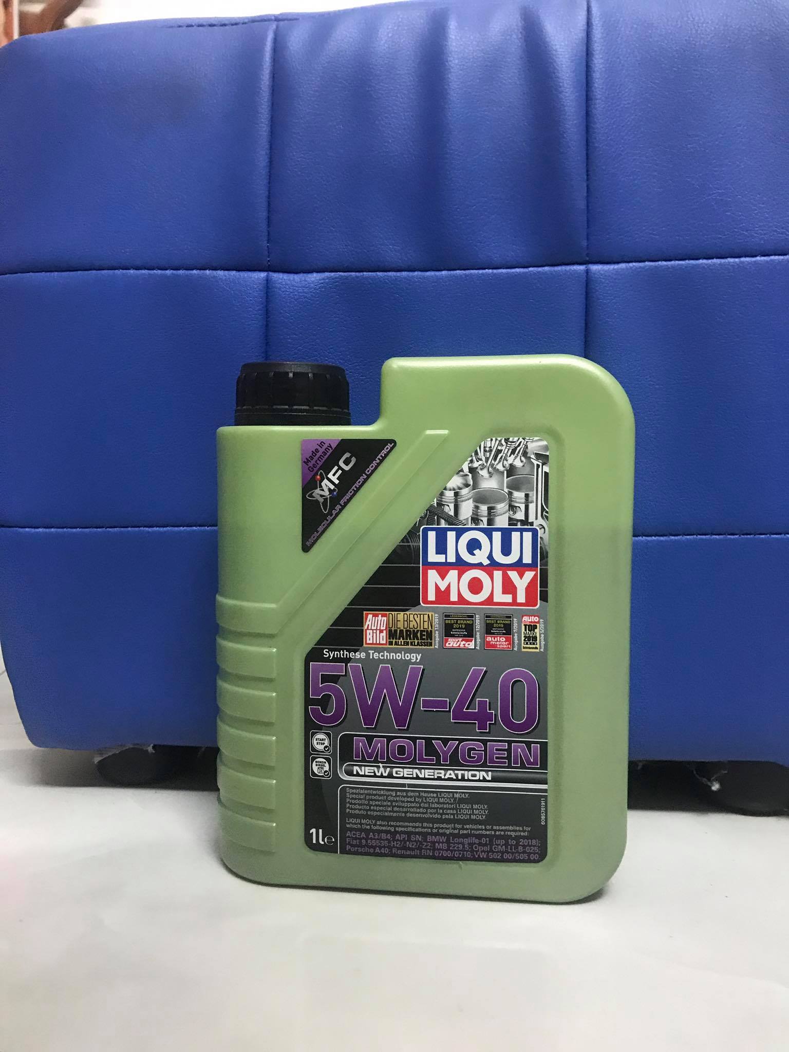 Nhớt ô tô | nhớt xe tay ga Liqui Moly Molygen 5W40