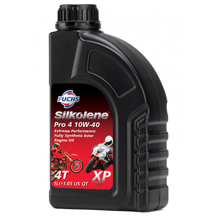 Fuchs Silkolene Pro 4 10W40 - Xe số và tay côn