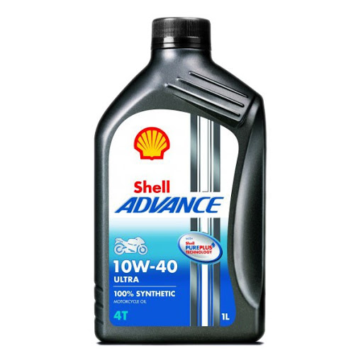 Shell Advance Ultra 10W40 - Xe số và tay côn