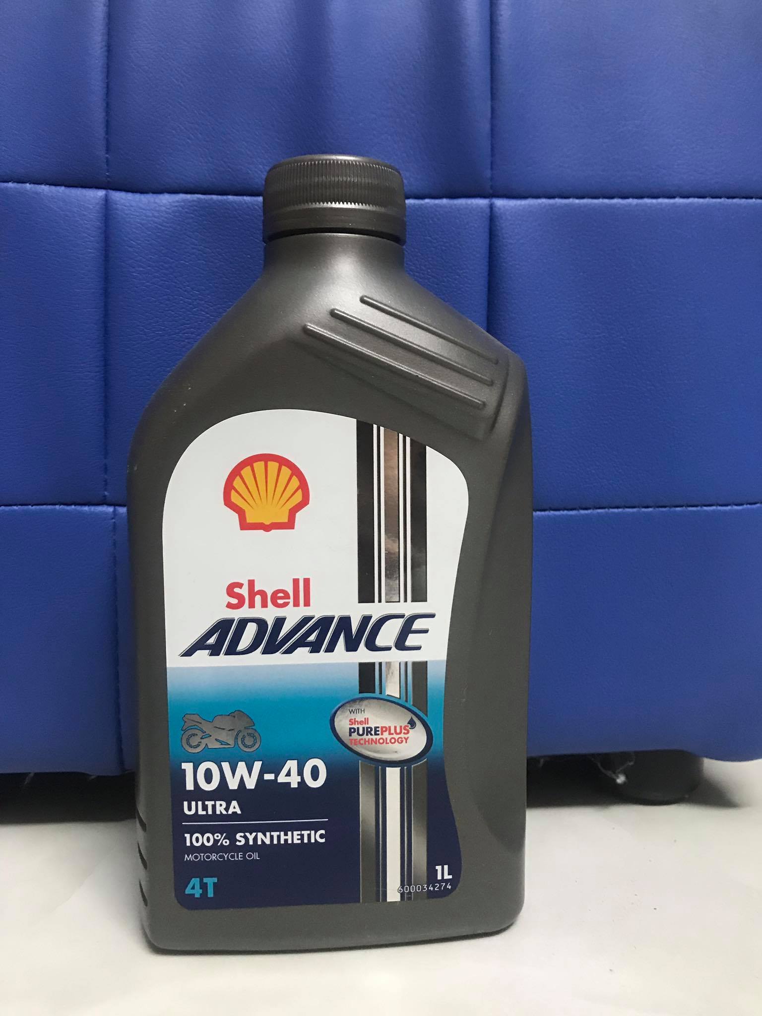 Shell Advance Ultra 10W40 - Xe số và tay côn